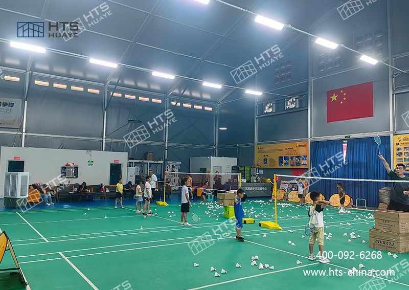 量身打造高品質(zhì)羽毛球場地大棚，滿足各類運動場地需求